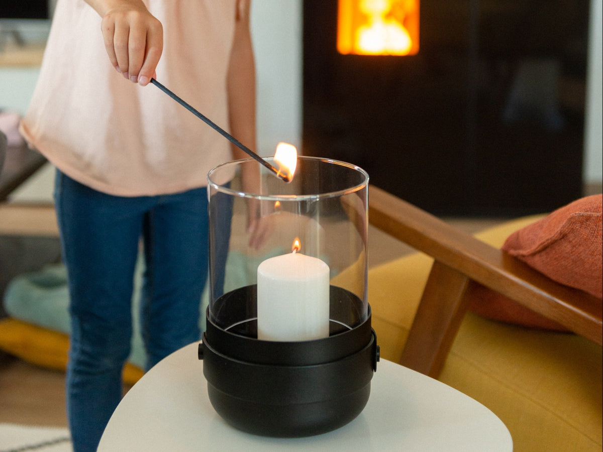 Unwind with the help of the flame
