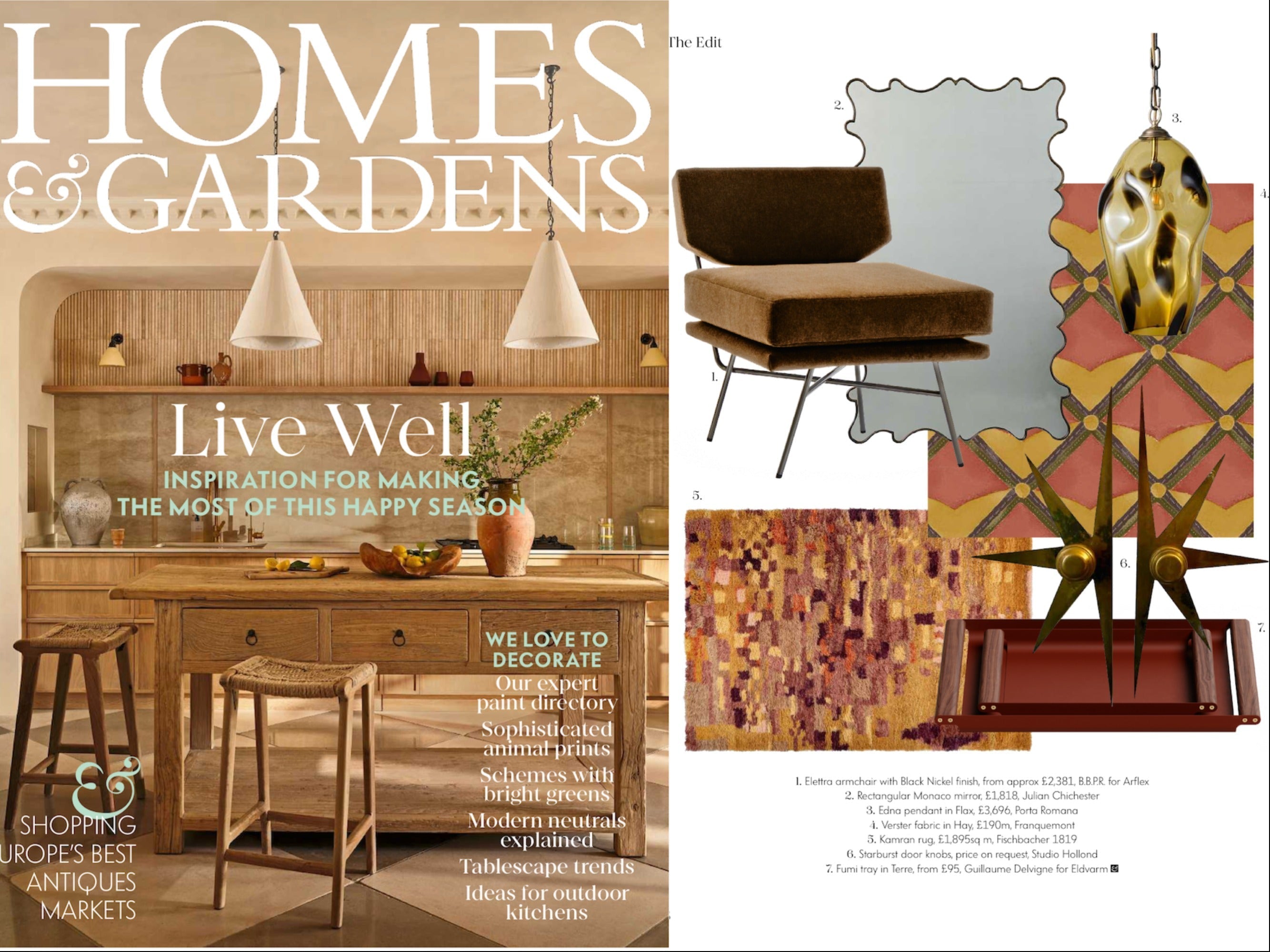 Press coverage: Homes & Gardens