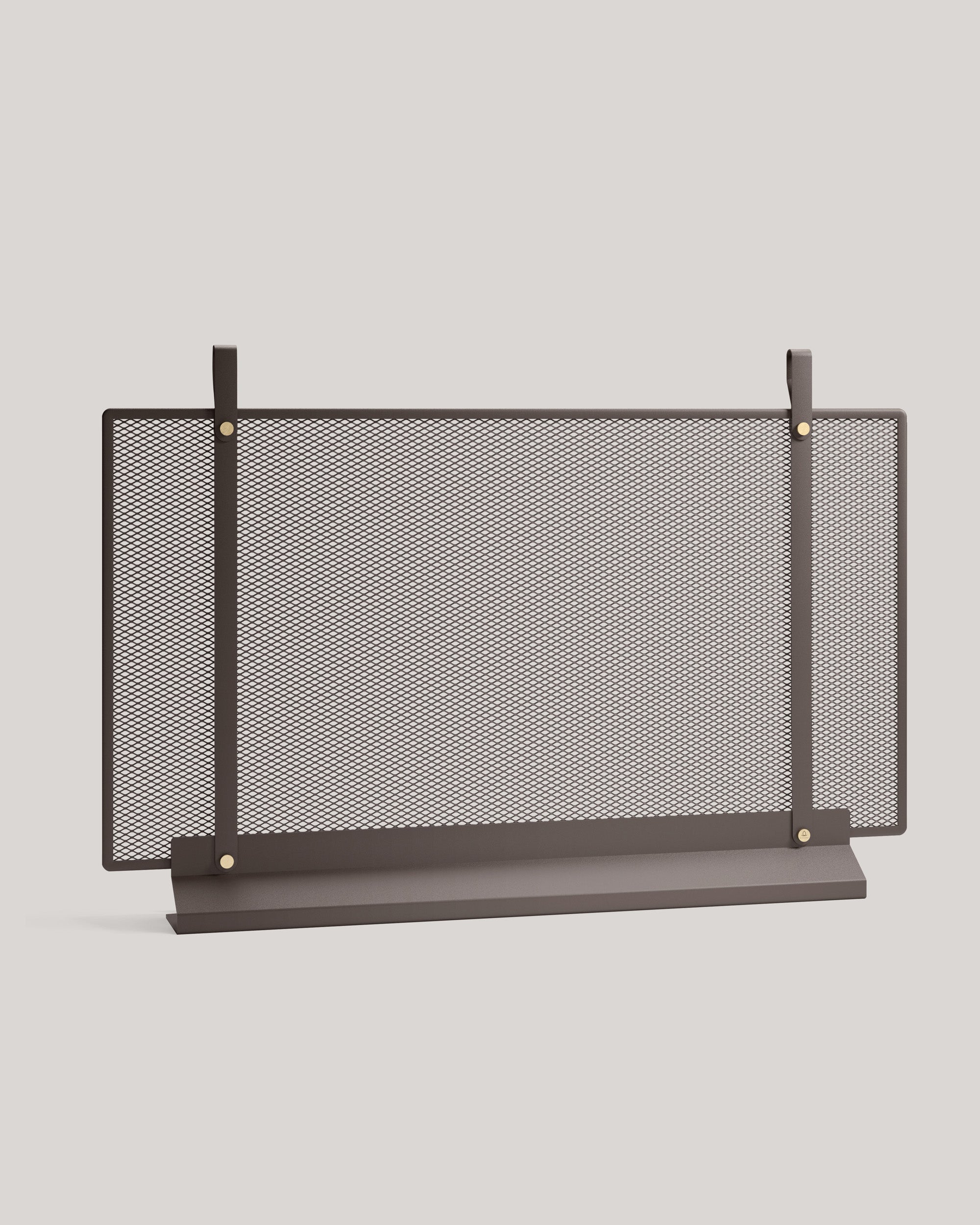 Eldvarm Emma Fireplace Screen Large - Classique, large freestanding fireplace screen in steel