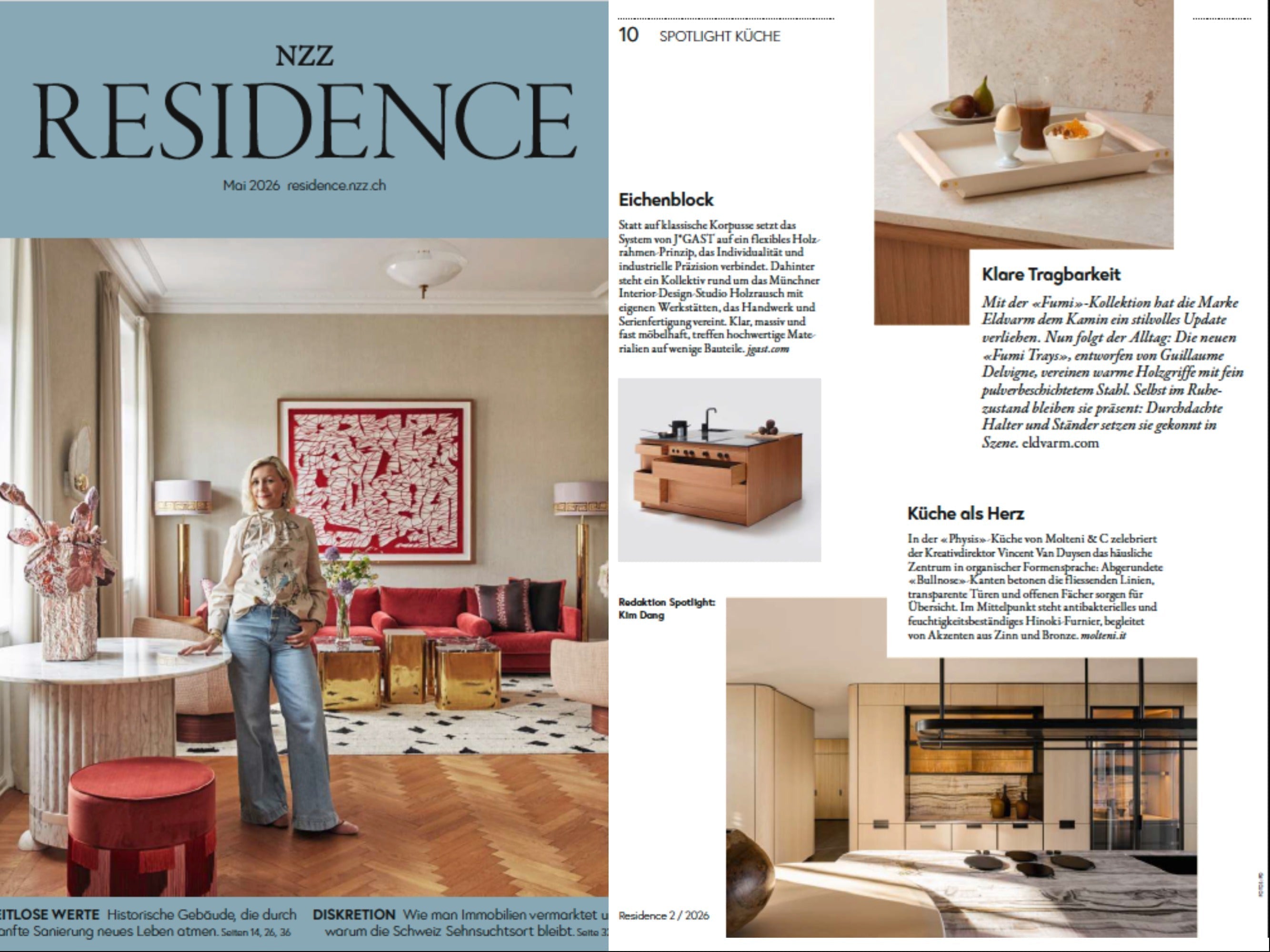 Press coverage: NZZ Residence