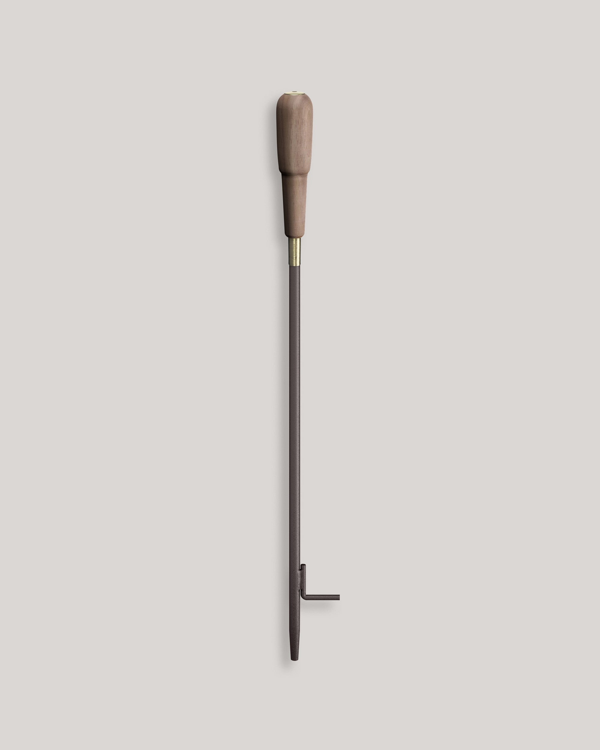 Eldvarm Emma Blow Poker - Classique, fireplace blow poker in steel with wood handle