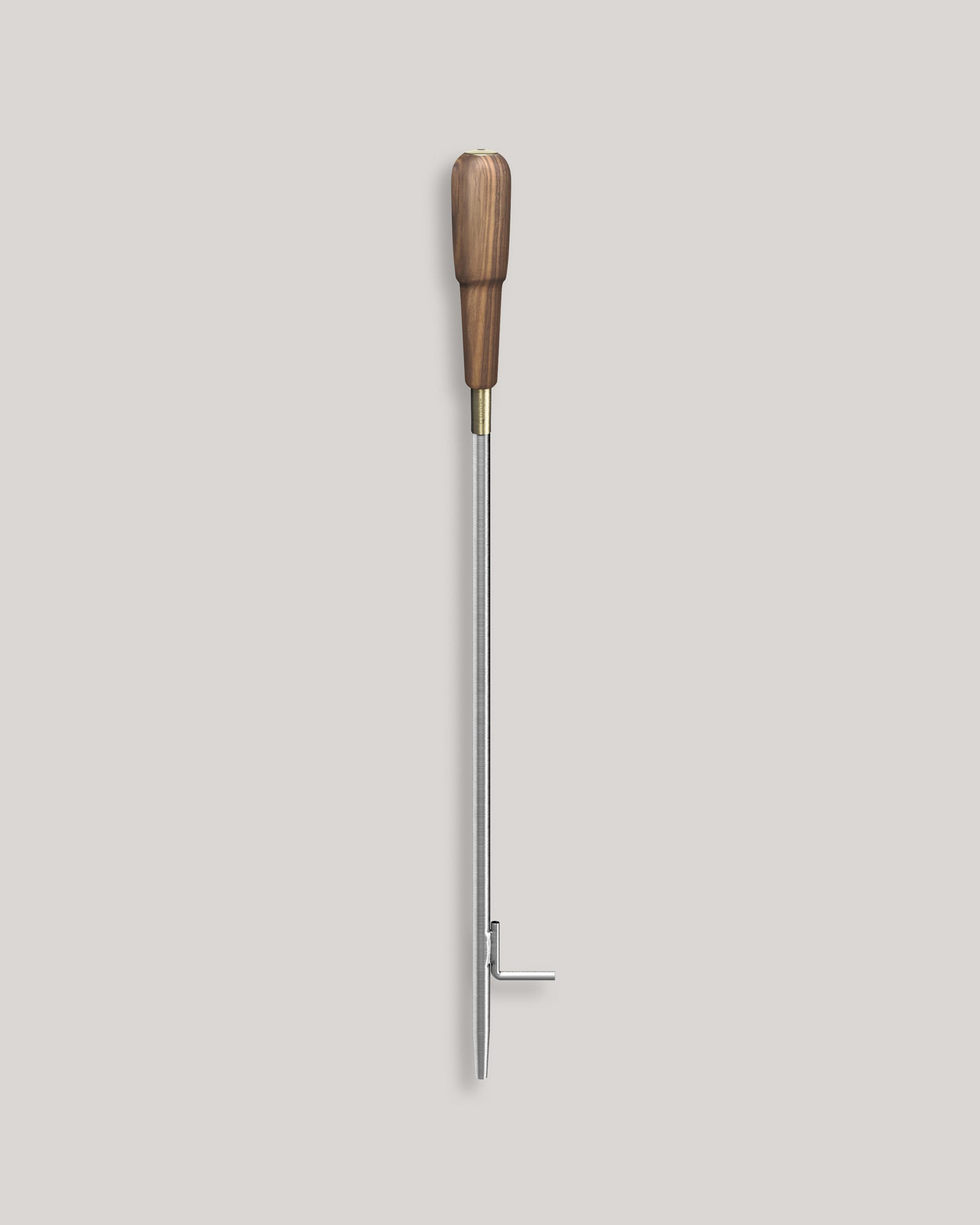 Eldvarm Emma Blow Poker - Lumière, fireplace blow poker in steel with wood handle
