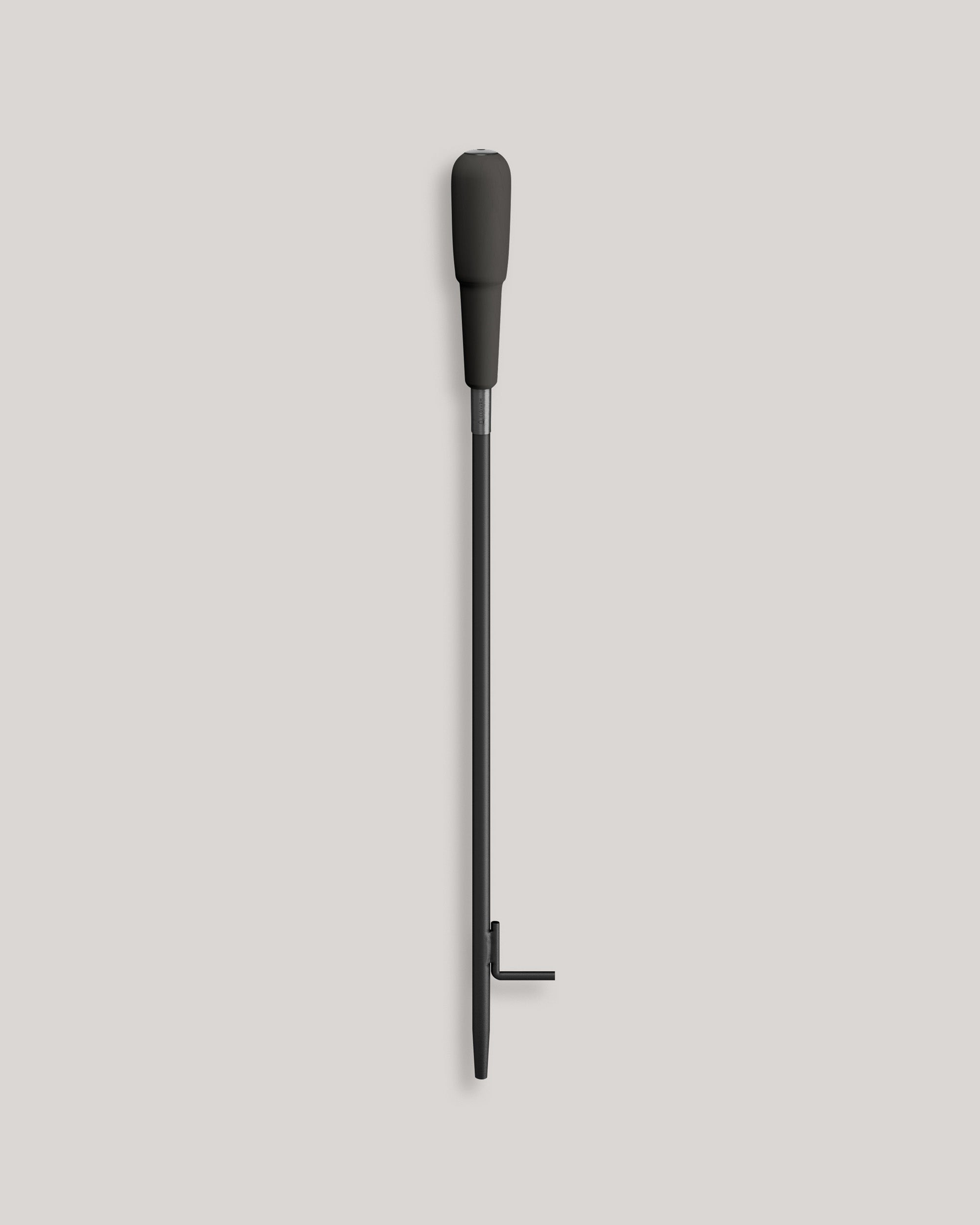 Eldvarm Emma Blow Poker - Noir, fireplace blow poker in steel with wood handle