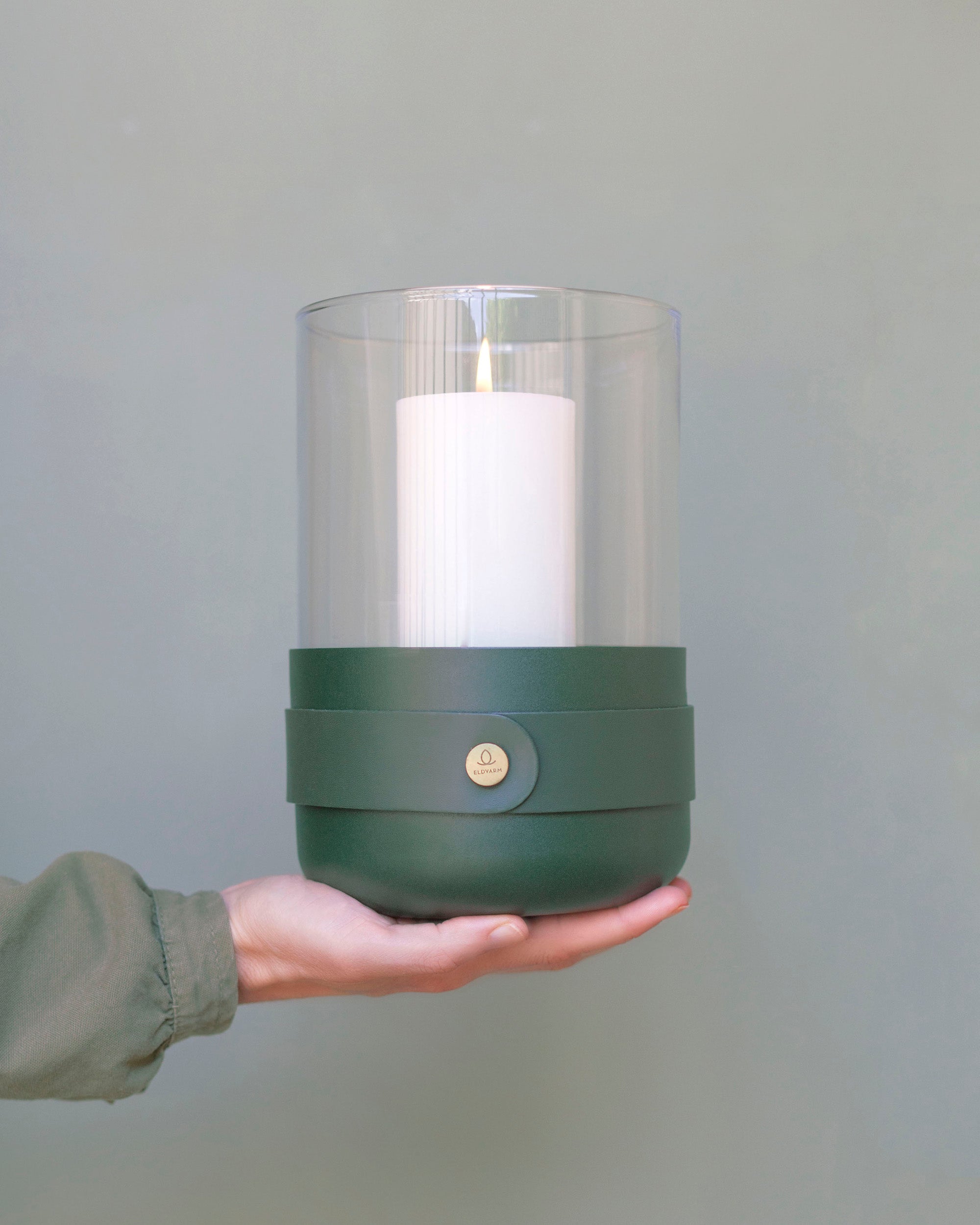 Eldvarm Emma Lantern - Forêt in a styled interior setting