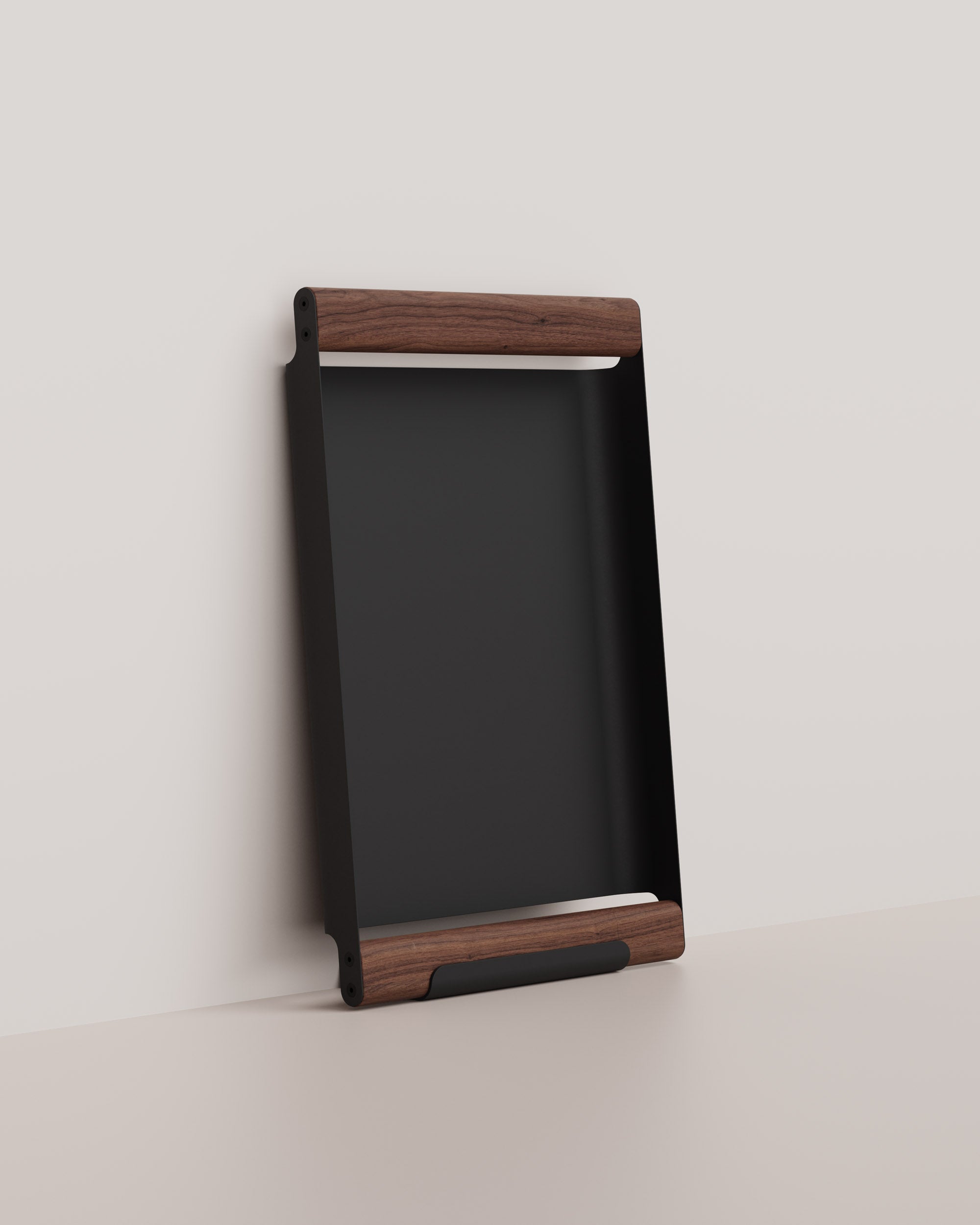 Eldvarm Fumi Stand - Blanc with Small Fumi Tray on a neutral background