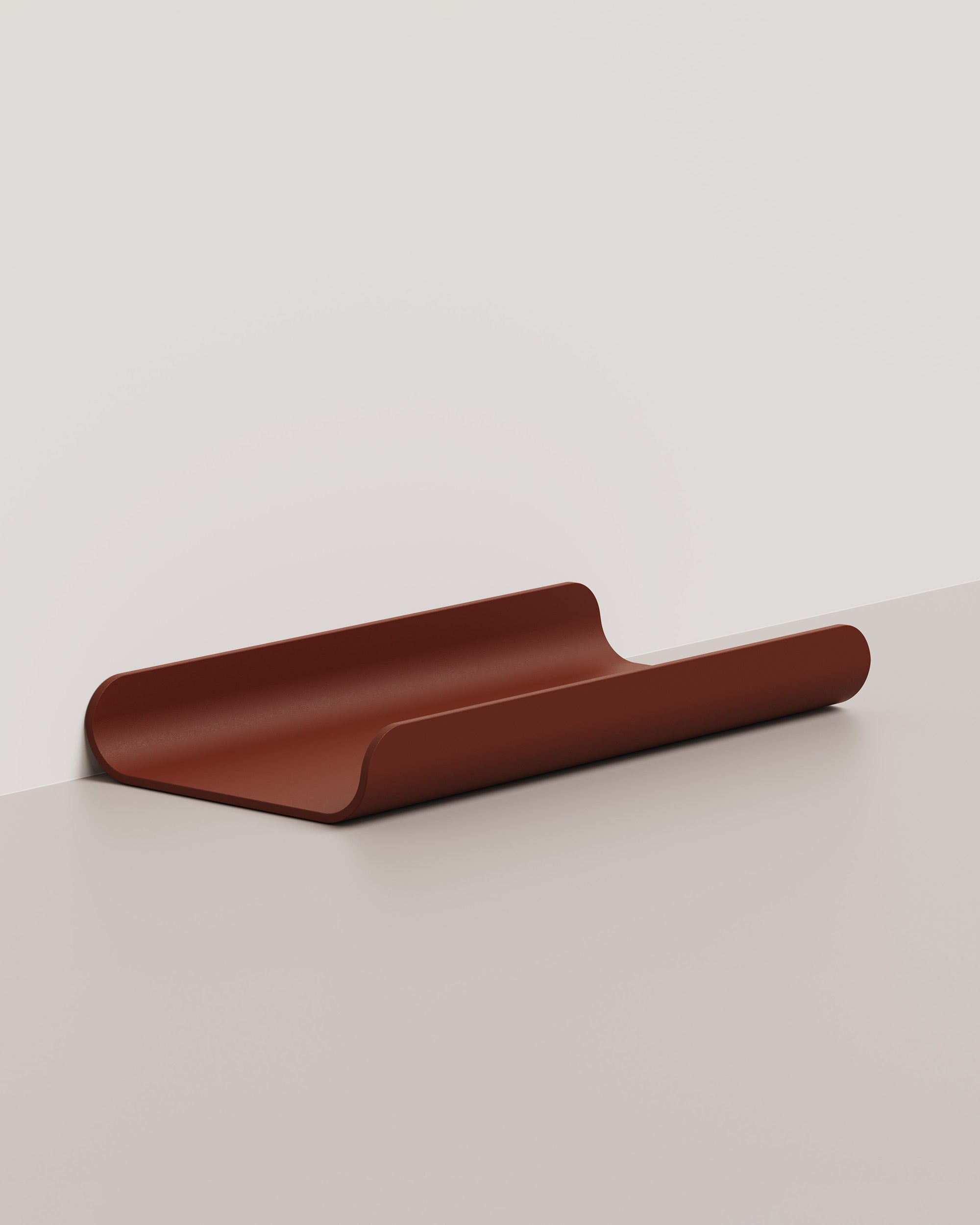 Eldvarm Fumi Stand - Terre, freestanding display stand in powder-coated steel