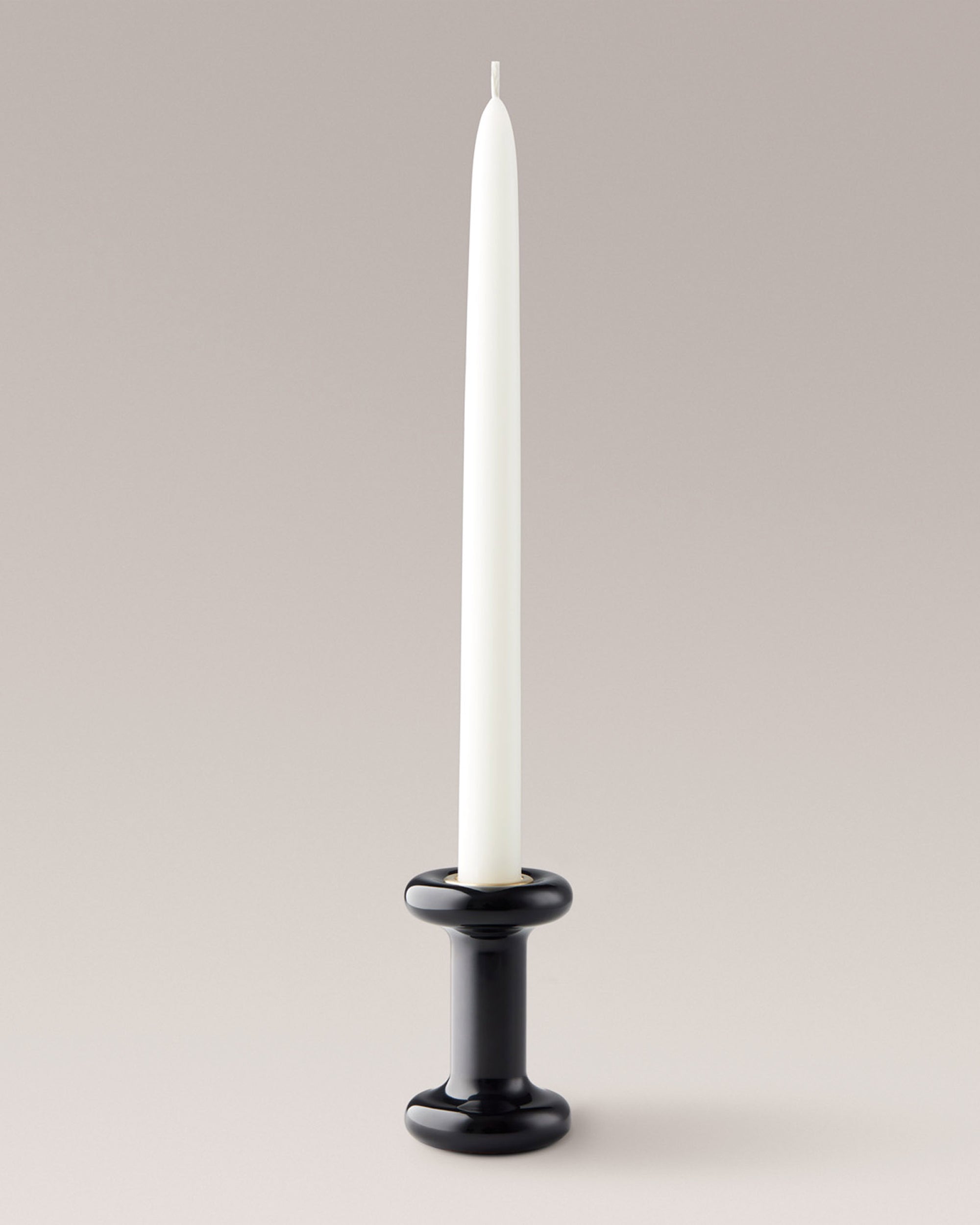Eldvarm Lucie Candle Holder Tall - Noir, alternate angle