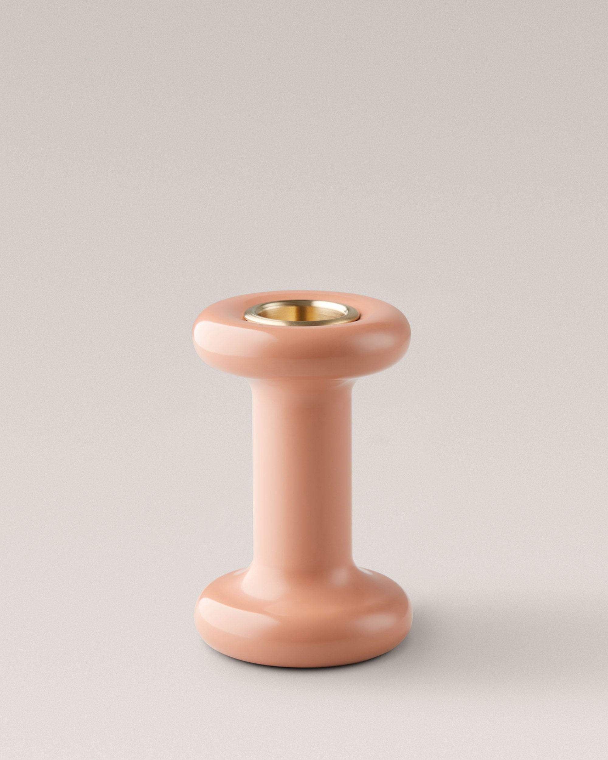 Eldvarm Lucie Candle Holder Tall - Bonbon, tall hourglass candle holder in solid metal