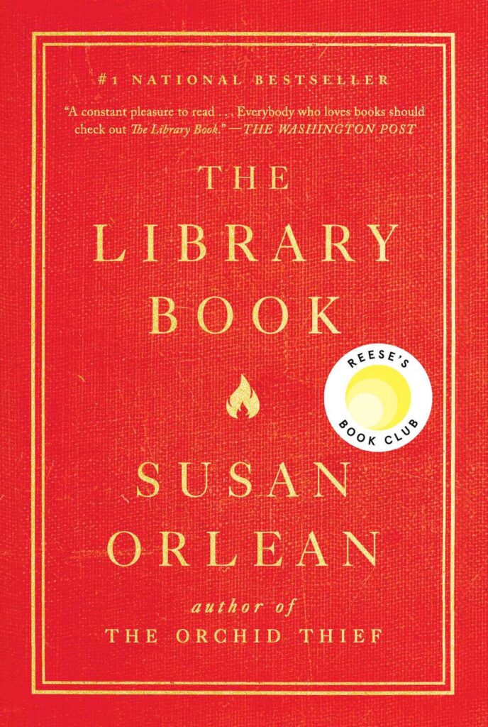 Cover of The Library Book by Susan Orlean