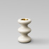 LouLou Candle Holder – Blanc