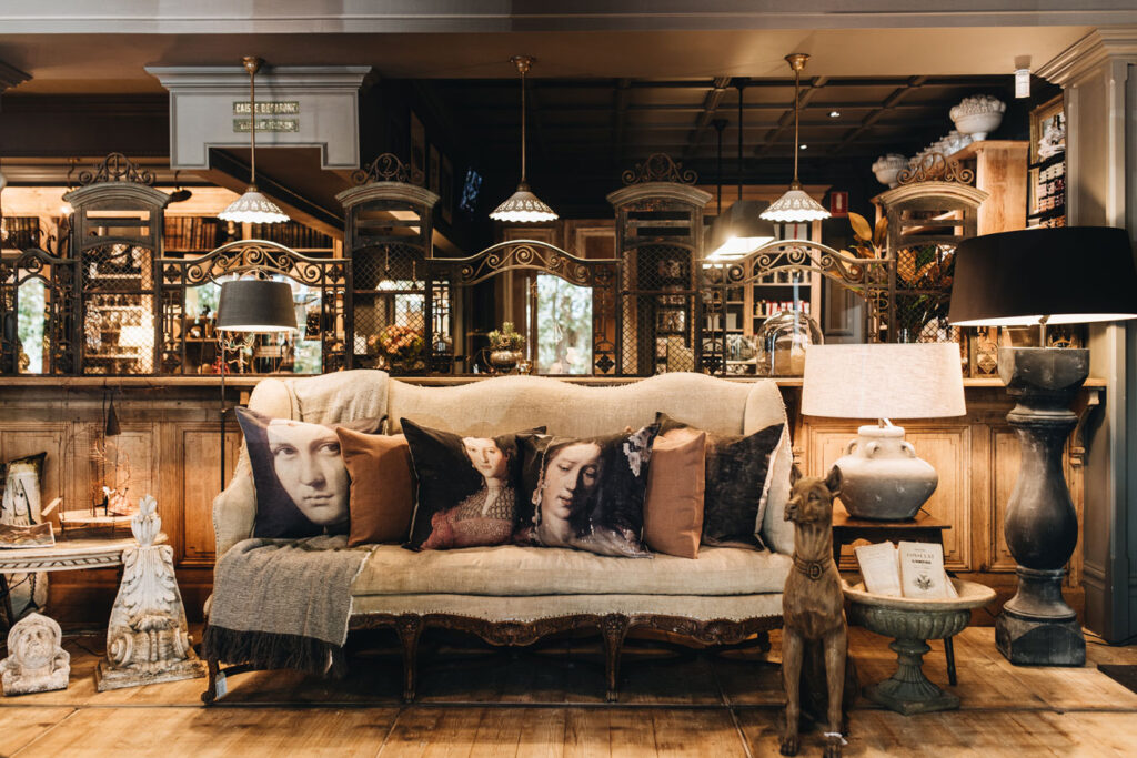 A photo of the inside of Suzie Anderson Home in New South Wales, Australia. The store features a collection of perfectly curated homeware.