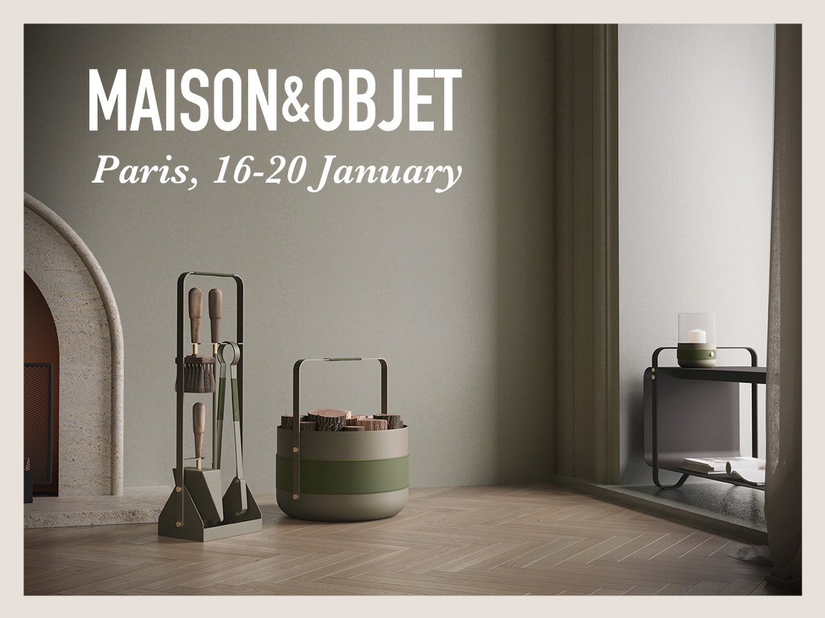 Maison&Objet January 2025 - image featuring products in new Olive colour