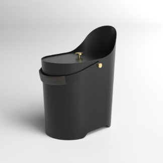 Tilda Kindling & Ash Bucket - Graphite Eldvarm