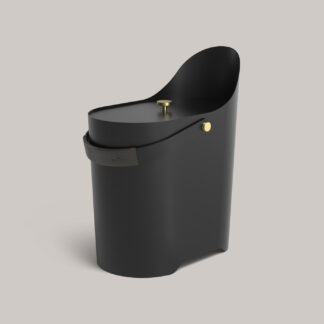 Tilda Kindling & Ash Bucket - Graphite Eldvarm