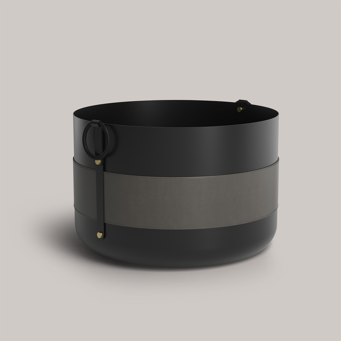 Emma Basket XL in Graphite