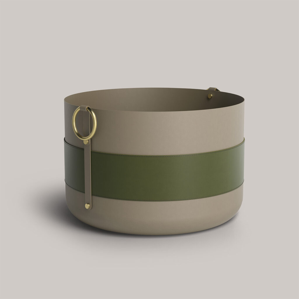 Emma Basket XL in Olive