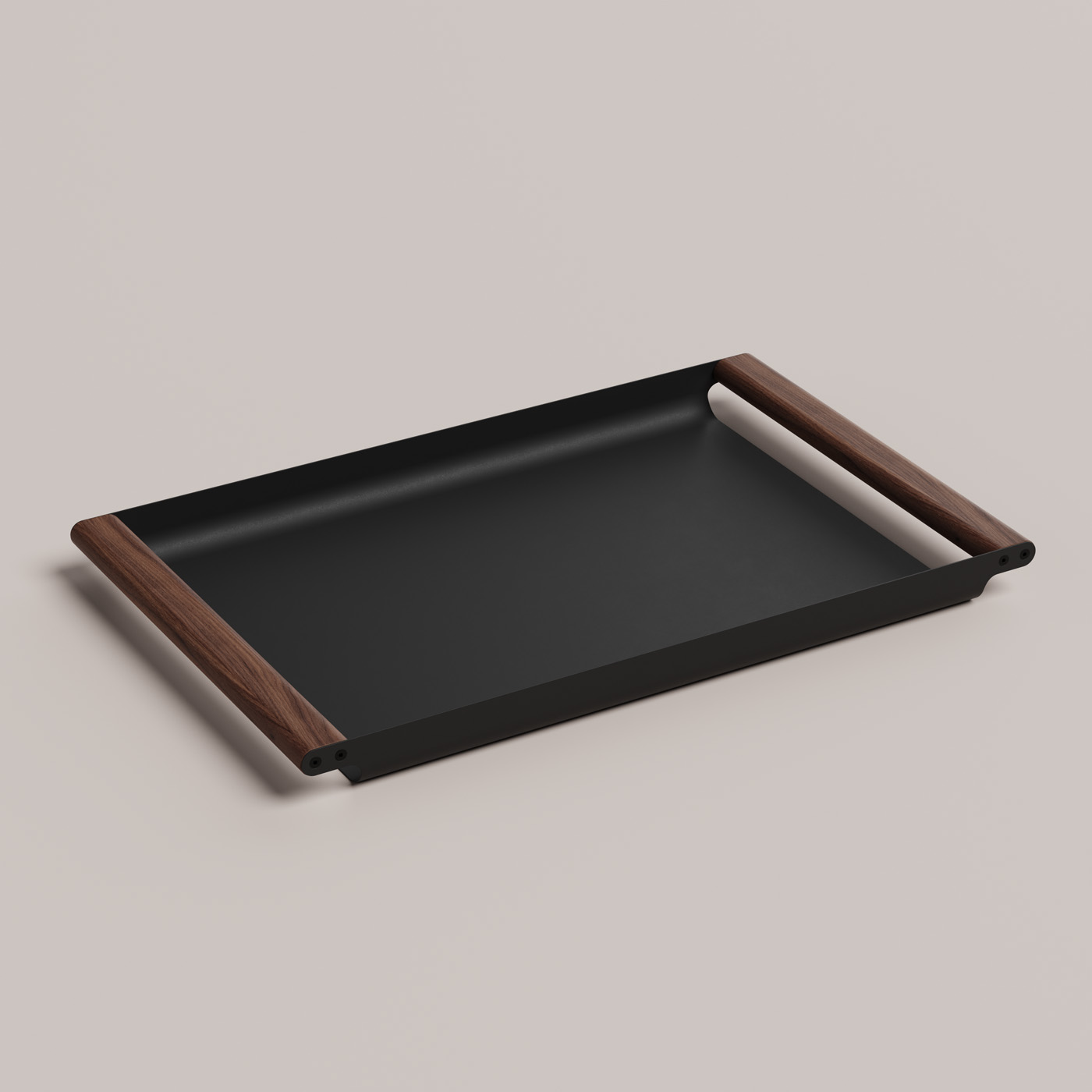 Fumi Tray in Noir colour, large size