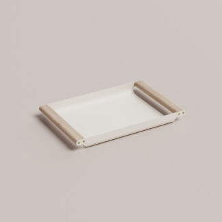 Fumi Tray Small - Blanc Eldvarm