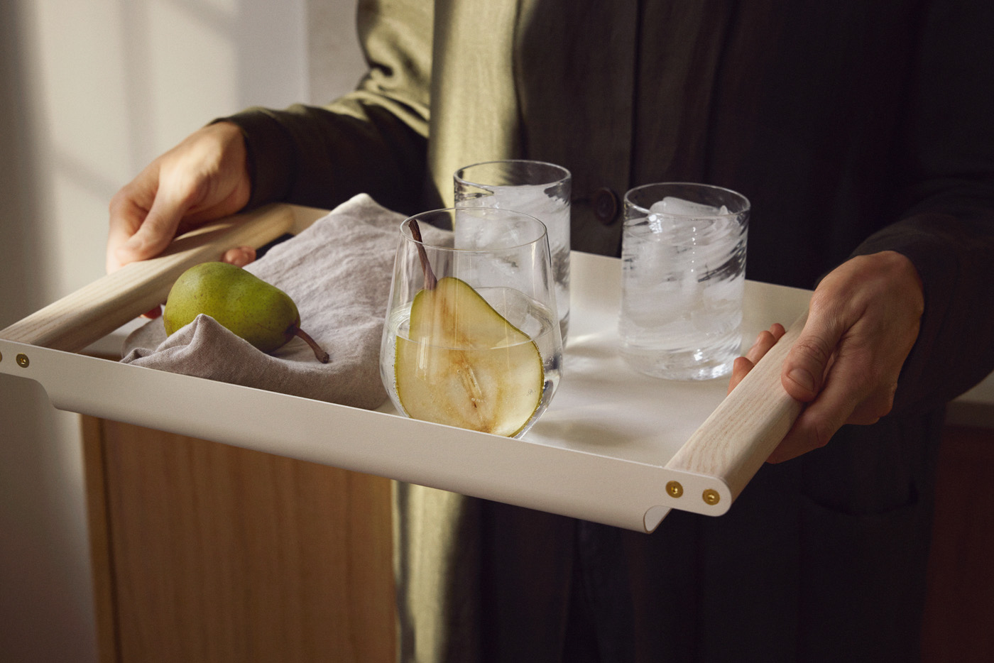 Fumi Tray Small - Blanc - Image 3